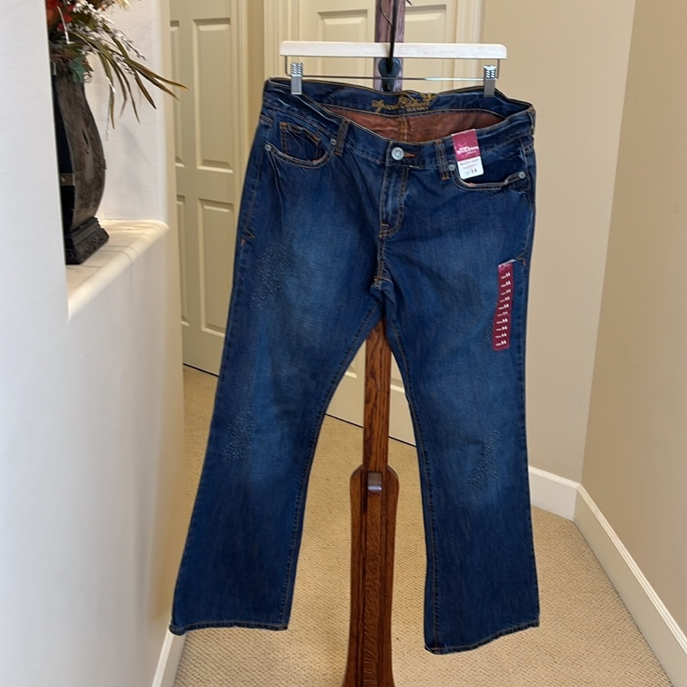 Old Navy special edition ultra low waist jeans size 14